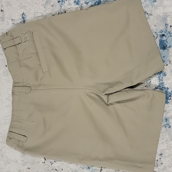 Boys Under Armour Matchplay Shorts, Khaki, Size 5, Pre-owned - Picture 8 of 8